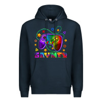 Navy Western Gaymer Premium Hoodie - BundleAndBundleShop