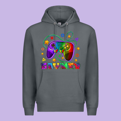 Western Gaymer Premium Hoodie Designed By Bundleandbundleshop