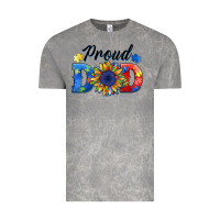 Cloud Rock proud dad autism Vintage Tee - BarkalooDesign