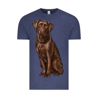 Vintage Denim labrador retriever Vintage Tee - RanaPortraitStore