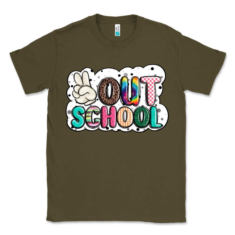 Peace Out School Classic Tee by JahusDesignShop | Teevron