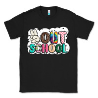 Black peace out school Classic Tee - JahusDesignShop