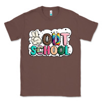 Chestnut peace out school Classic Tee - JahusDesignShop
