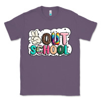 Lavender peace out school Classic Tee - JahusDesignShop