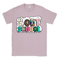 Lilac peace out school Classic Tee - JahusDesignShop