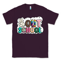 Plum peace out school Classic Tee - JahusDesignShop