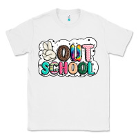 White peace out school Classic Tee - JahusDesignShop