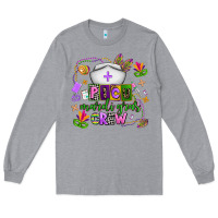 Heather Grey picu mardi gras crew Long Sleeve Tee - AdoDesignShop