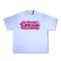 Grape Ice Breast Cancer Postal Worker Urban Heavy Tee - texasbilliewilder
