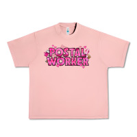 Salmon Breast Cancer Postal Worker Urban Heavy Tee - texasbilliewilder