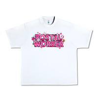 White Breast Cancer Postal Worker Urban Heavy Tee - texasbilliewilder