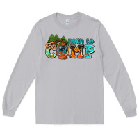 Moon Dust born to camp with guitar Long Sleeve Tee - AdoDesignShop