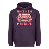Plum make me a mixtape Heavyweight Hoodie - MaliasSmallBusiness