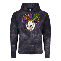 Cloud Black Mardi gras hat husky Vintage Hoodie - RanaPortraitStore