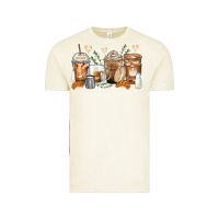 Vintage Arctic latte coffee cups Vintage Tee - Zillion Design Studio