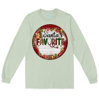 Matcha custom name santas favorite nurse Long Sleeve Tee - AdoDesignShop