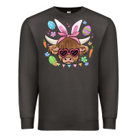 Smoke easter cow Premium Sweatshirt - MaliasSmallBusiness