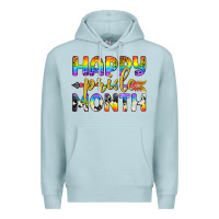 Blue Mist Western Happy Pride Month LGBTQ+ Premium Hoodie - BundleAndBundleShop