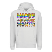 Dove Grey Western Happy Pride Month LGBTQ+ Premium Hoodie - BundleAndBundleShop