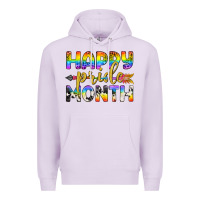 Lilac Western Happy Pride Month LGBTQ+ Premium Hoodie - BundleAndBundleShop