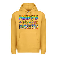 Mustard Western Happy Pride Month LGBTQ+ Premium Hoodie - BundleAndBundleShop