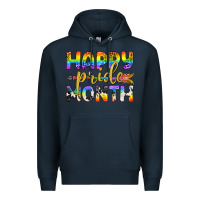 Navy Western Happy Pride Month LGBTQ+ Premium Hoodie - BundleAndBundleShop