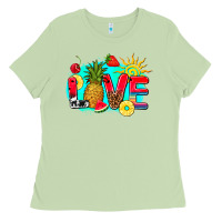 Matcha love summer fruit and sun Ladies Tee - AdoDesignShop