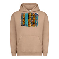 Pigment Burro Aztec Leopard Glitter Brushstrokes Urban Hoodie - Bettercallsaul