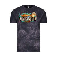 Cloud Black but first coffee Vintage Tee - Zillion Design Studio