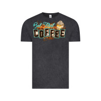 Vintage Black but first coffee Vintage Tee - Zillion Design Studio