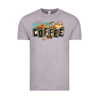 Vintage Zinc but first coffee Vintage Tee - Zillion Design Studio
