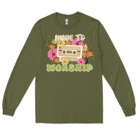 Army Green made to worship Long Sleeve Tee - JahusDesignShop