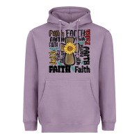 Lavender faith cross Heavyweight Hoodie - MaliasSmallBusiness