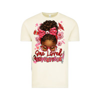 Vintage Arctic one loved supervisor afro messy bun Vintage Tee - texasbilliewilder