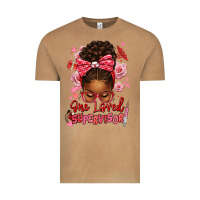 Vintage Camel one loved supervisor afro messy bun Vintage Tee - texasbilliewilder