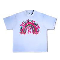 Grape Ice Breast Cancer Rainbow Urban Heavy Tee - texasbilliewilder
