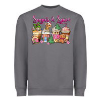 Storm sugar and spice pink gingerbread coffee cups Heavyweight Sweatshirt - Zillion Design Studio
