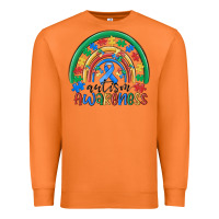 Carrot autism awareness rainbow Premium Sweatshirt - MaliasSmallBusiness