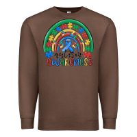 Chestnut autism awareness rainbow Premium Sweatshirt - MaliasSmallBusiness