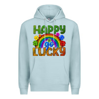 Blue Mist Western Happy Go Lucky LGBTQ+ Premium Hoodie - BundleAndBundleShop