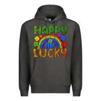 Charcoal Heather Western Happy Go Lucky LGBTQ+ Premium Hoodie - BundleAndBundleShop