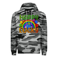 Slate Camo Western Happy Go Lucky LGBTQ+ Premium Hoodie - BundleAndBundleShop