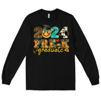Black 2024 pre k graduate Long Sleeve Tee - AdoDesignShop