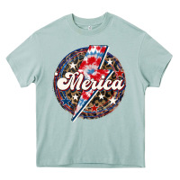 Arona Western Merica Patriotic Heavy Core Tee - LillyAllenDesigns