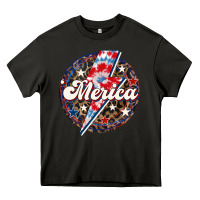 Asphalt Western Merica Patriotic Heavy Core Tee - LillyAllenDesigns