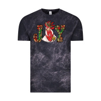 Cloud Black christmas joy with rooster Vintage Tee - RanaPortraitStore