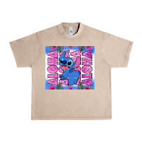 French Oak aloha stitch Urban Heavy Tee - Zillion Design Studio