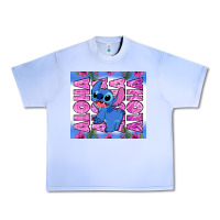 Grape Ice aloha stitch Urban Heavy Tee - Zillion Design Studio
