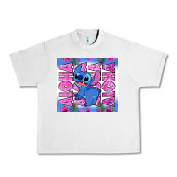 Lunar Rock aloha stitch Urban Heavy Tee - Zillion Design Studio