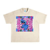Sandshell aloha stitch Urban Heavy Tee - Zillion Design Studio